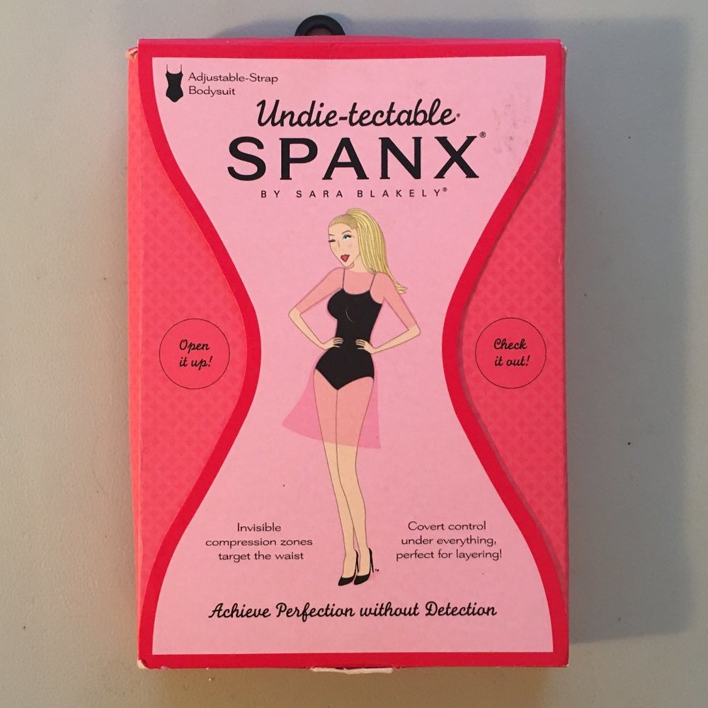 SPANX UNDIE-TECTABLE BODYSUIT NUDE LARGE NWT